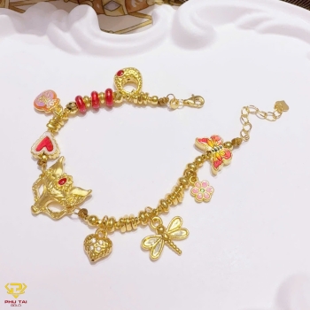 Lắc charm vàng ta (mã LC 4259)